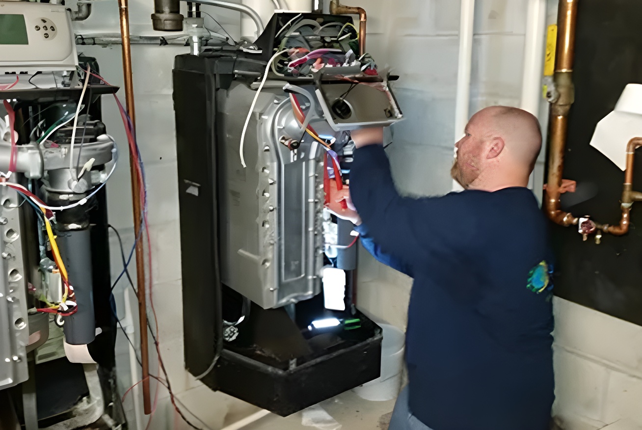 service-repair technician HVAC services Boston annual maintenance